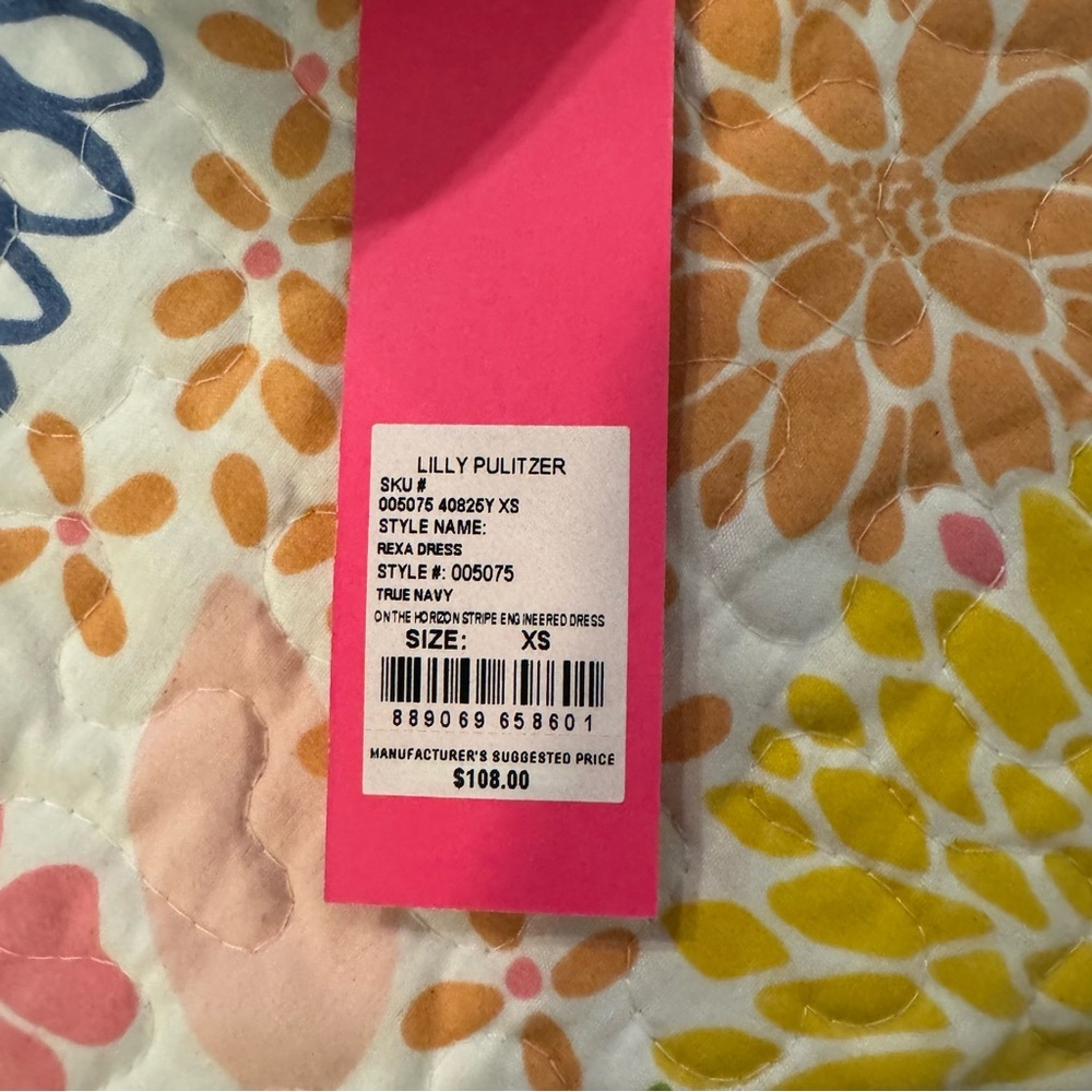 NWT xs Lilly Pulitzer Rexa dress - Picture 5 of 5